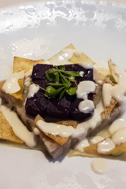 Piatto preparato dal ristorante Opera di Torino