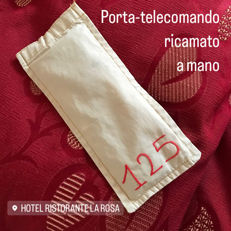 Hotel la Rosa Teglio porta-telecomando