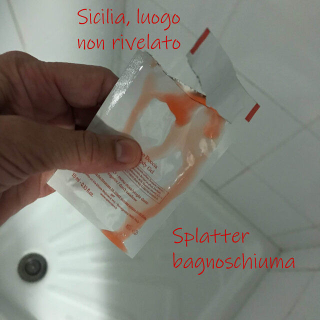 ollocaptions bagnoschiuma splatter