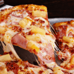pizza con l'ananas