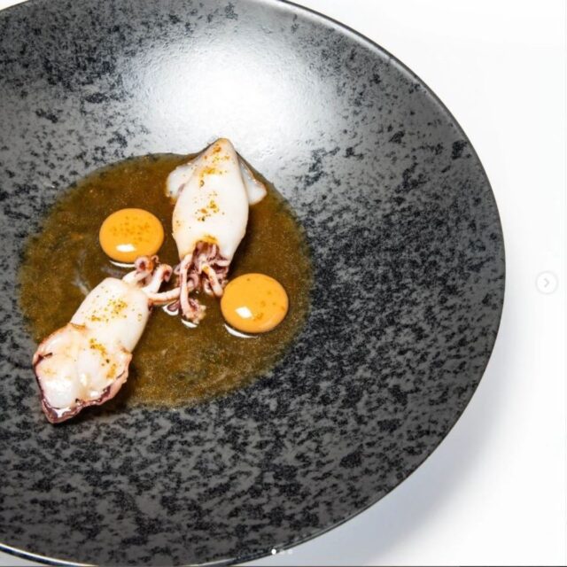 Impronta Dosaggio Zero calamaro salsa iberica satay
