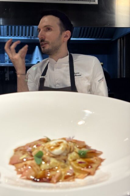 il gesto Daniela Ferrando Enrico Ferrari chef Raw ristorante Milano