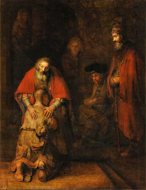 il gesto Roberta Schira Rembrandt figliol prodigo