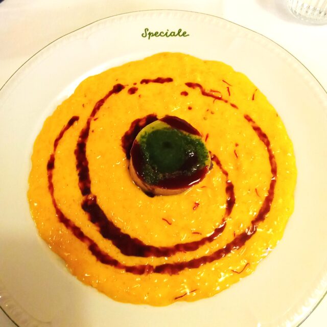 il gesto Un Ispettore Speciale Osteria risotto
