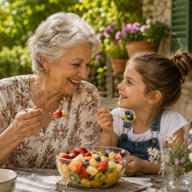 macedonia Micol De Pisi nonna e nipotina